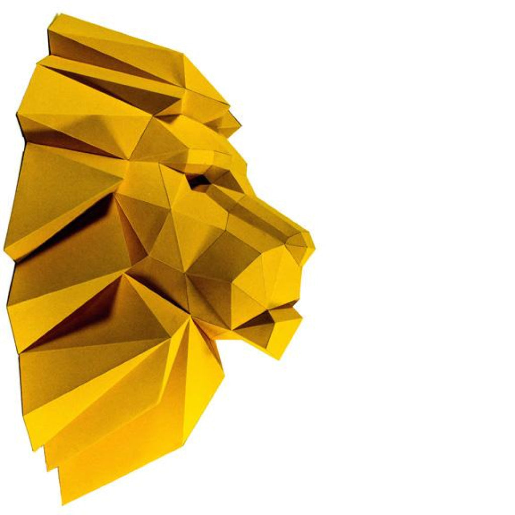 Lion Head Wall Art Stationery & Crafts