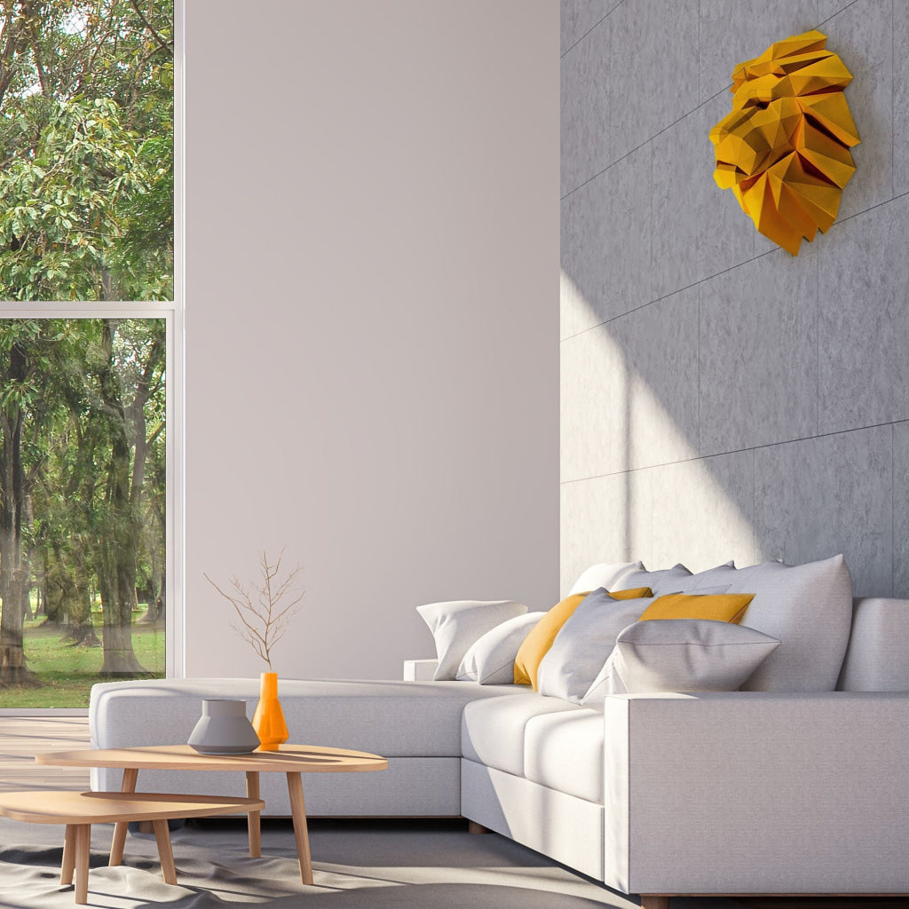 Lion Head Wall Art Stationery & Crafts