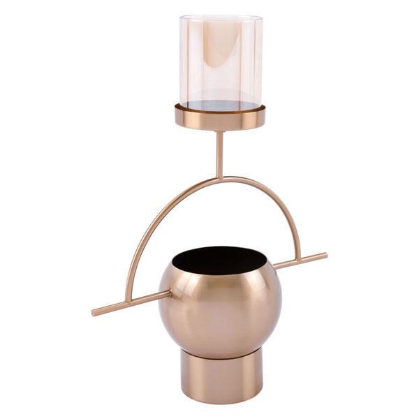 Broze Antique Brass Candle Holder