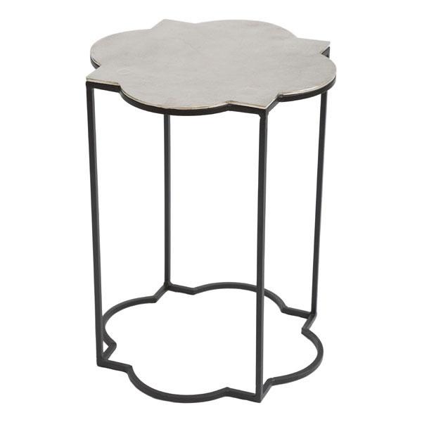 2 Pcs Gold Tripod Nesting Tables