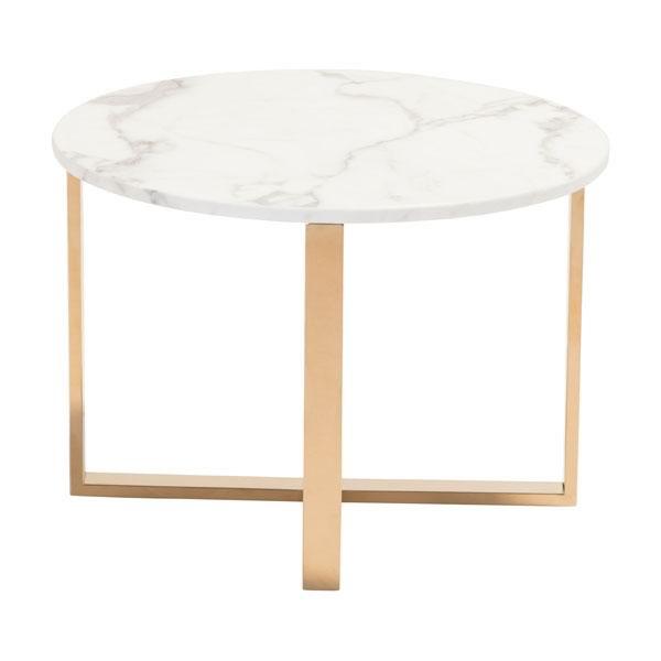 Golden Stone End Table