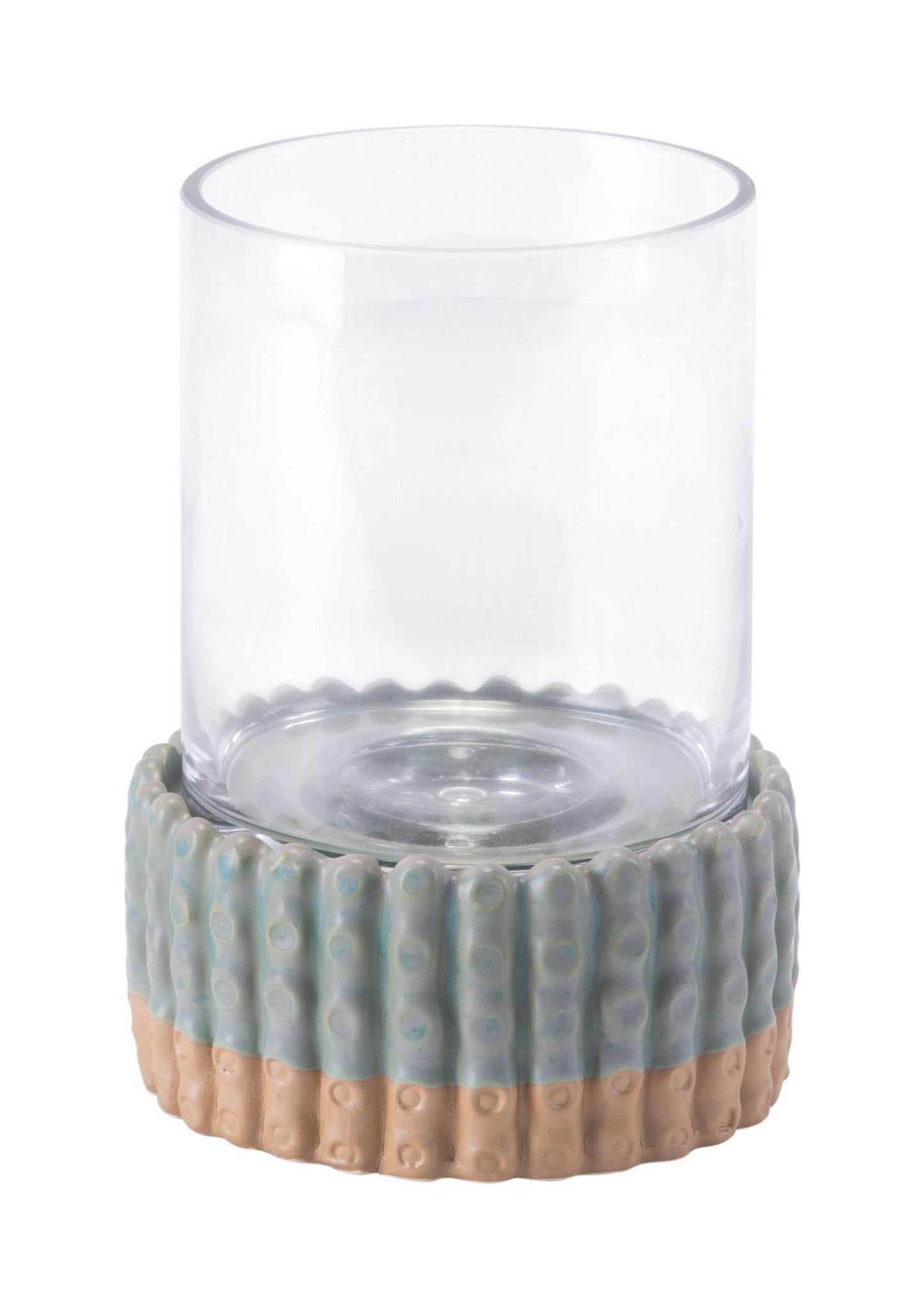 Ourea Ceramic Green Candle Holder
