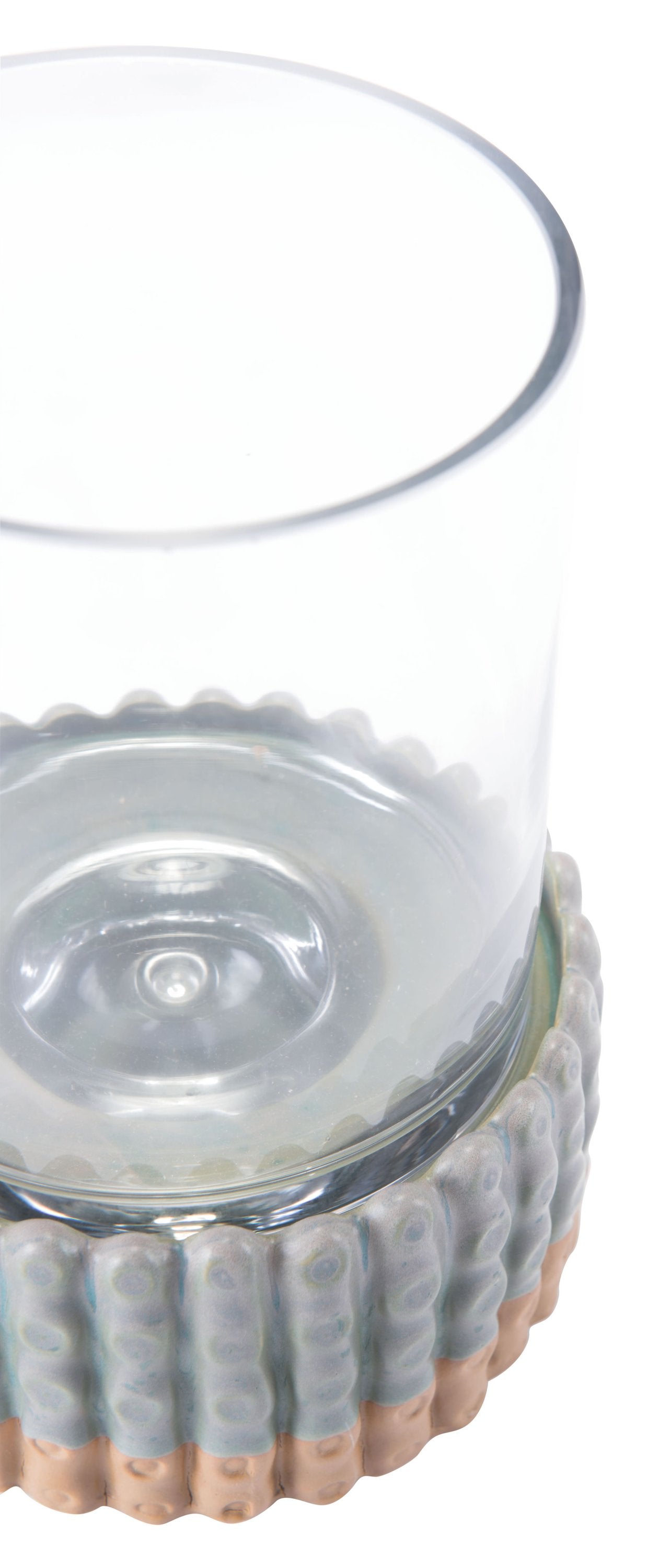 Ourea Ceramic Green Candle Holder