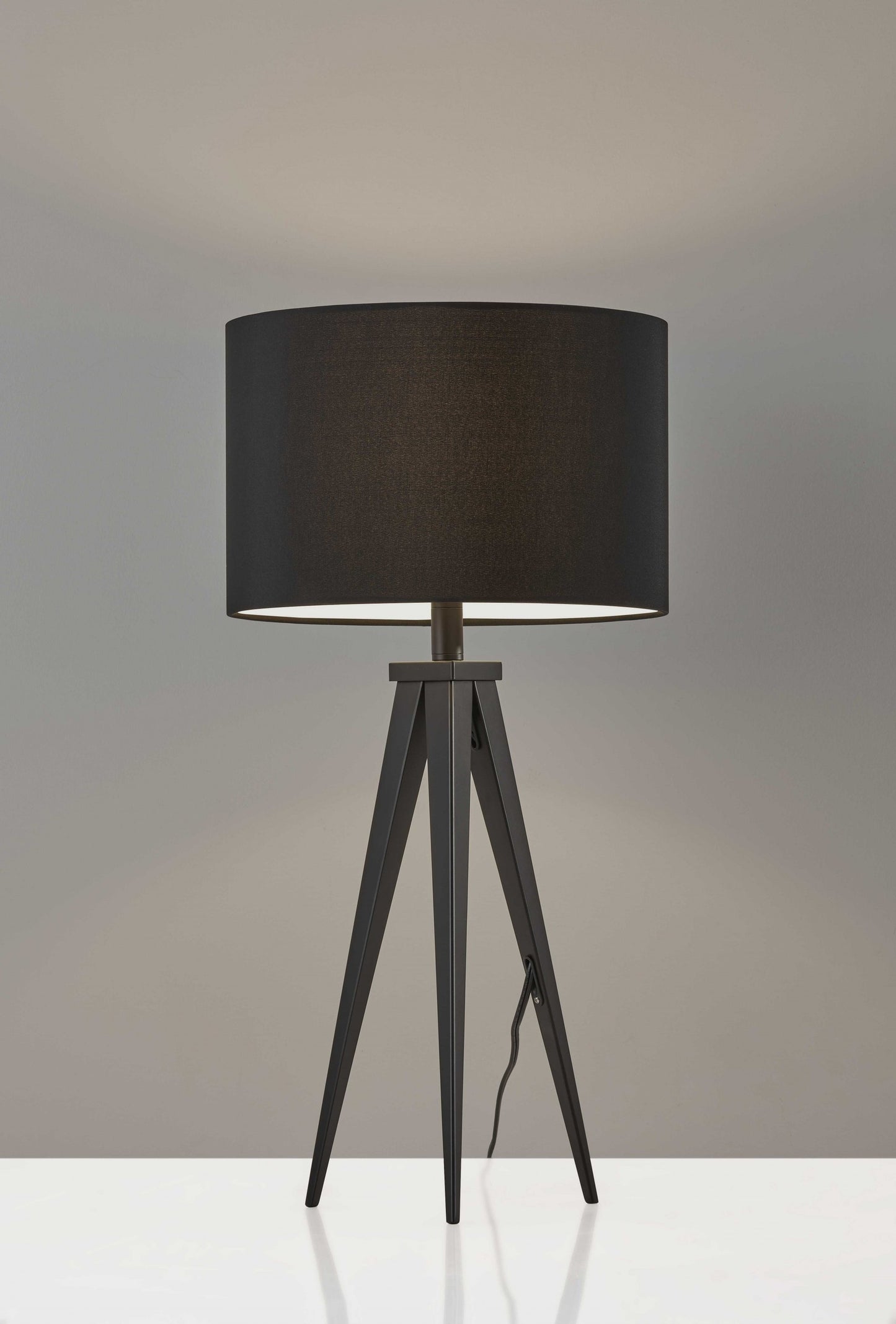 Trinity Black Metal Table Lamp