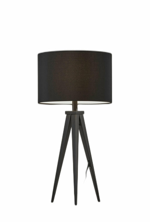 Trinity Black Metal Table Lamp