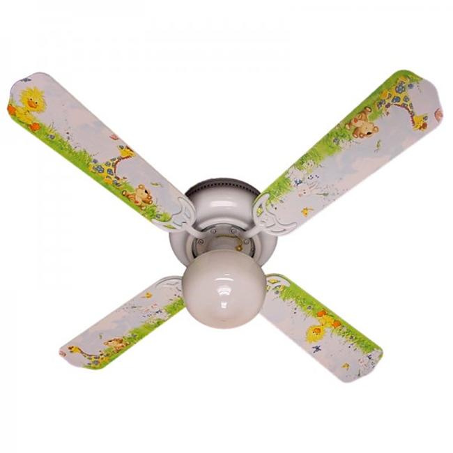 Ceiling Fan Designers 42FAN-NURS-LSSZ Little Suzy'S Zoo Ceiling Fan